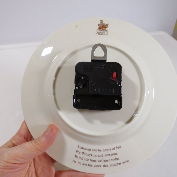 Bunnykins Royal Doulton Teaching Clock Tableware Ltd 1936 - Picture 3 of 9